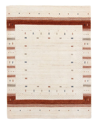 Alfombra Gabbeh - Loribaft Persa - 201 x 146 cm - beige