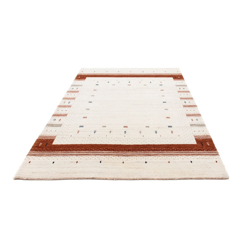 Alfombra Gabbeh - Loribaft Persa - 201 x 146 cm - beige