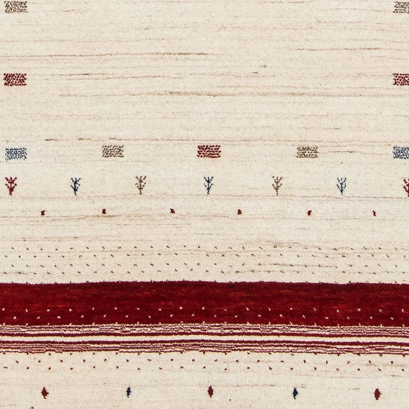 Alfombra Gabbeh - Loribaft Persa - 198 x 140 cm - beige