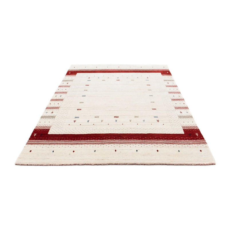 Alfombra Gabbeh - Loribaft Persa - 198 x 140 cm - beige