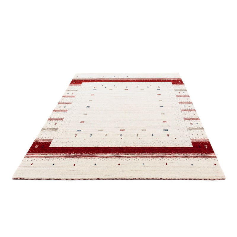 Alfombra Gabbeh - Loribaft Persa - 198 x 145 cm - beige