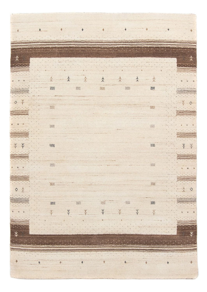 Alfombra Gabbeh - Loribaft Persa - 200 x 142 cm - beige