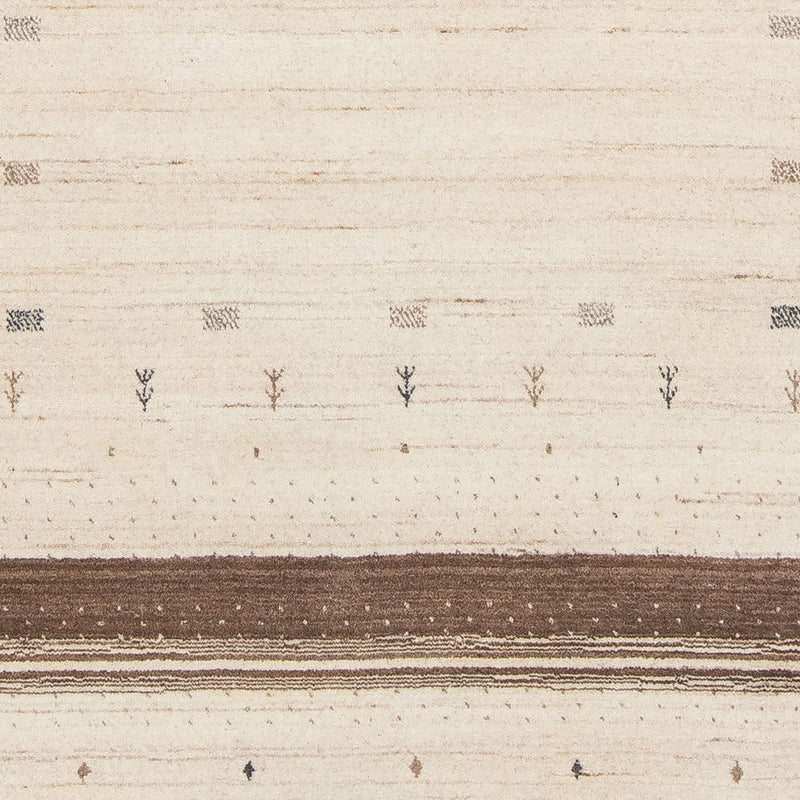 Alfombra Gabbeh - Loribaft Persa - 200 x 142 cm - beige