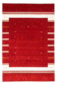 Alfombra Gabbeh - Loribaft Persa - 296 x 203 cm - rojo