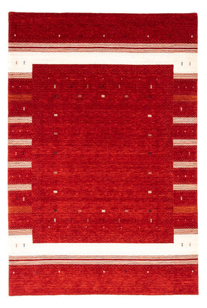 Alfombra Gabbeh - Loribaft Persa - 296 x 203 cm - rojo