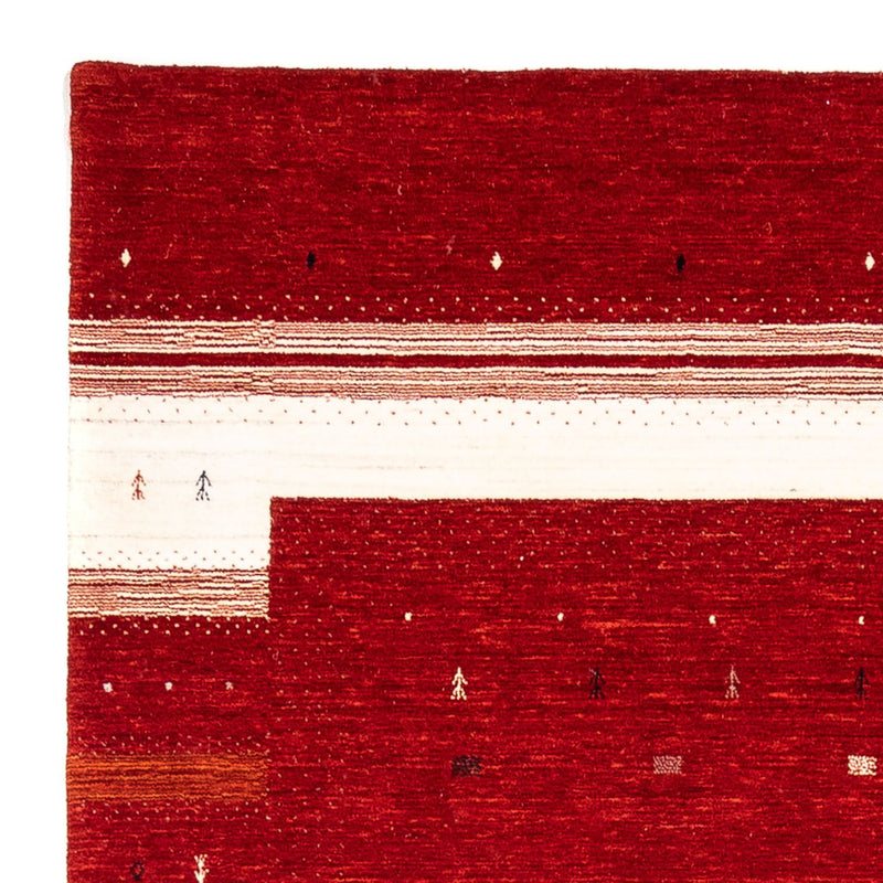 Alfombra Gabbeh - Loribaft Persa - 296 x 203 cm - rojo