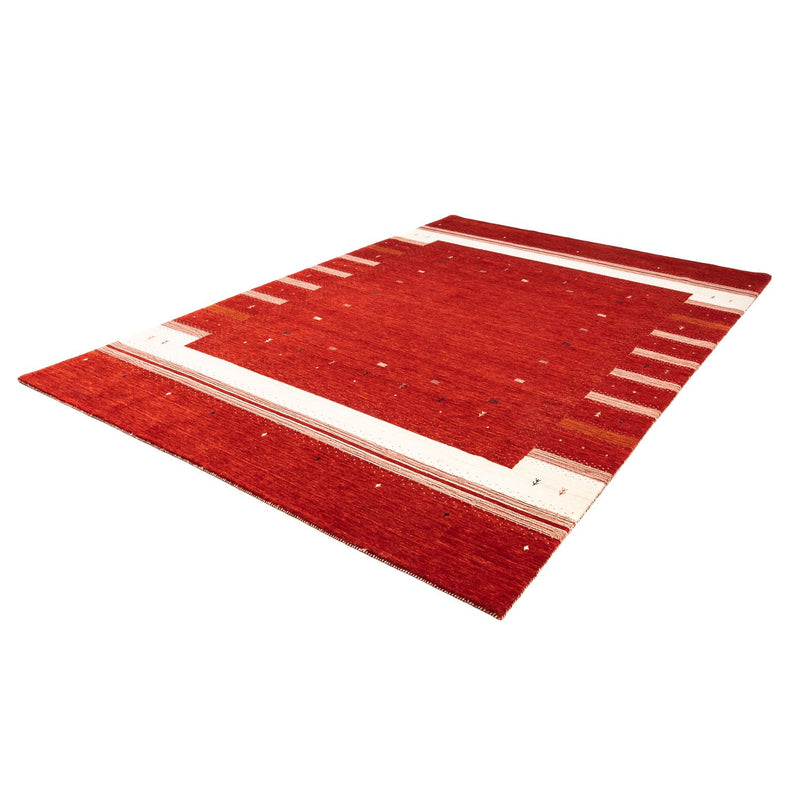 Alfombra Gabbeh - Loribaft Persa - 296 x 203 cm - rojo
