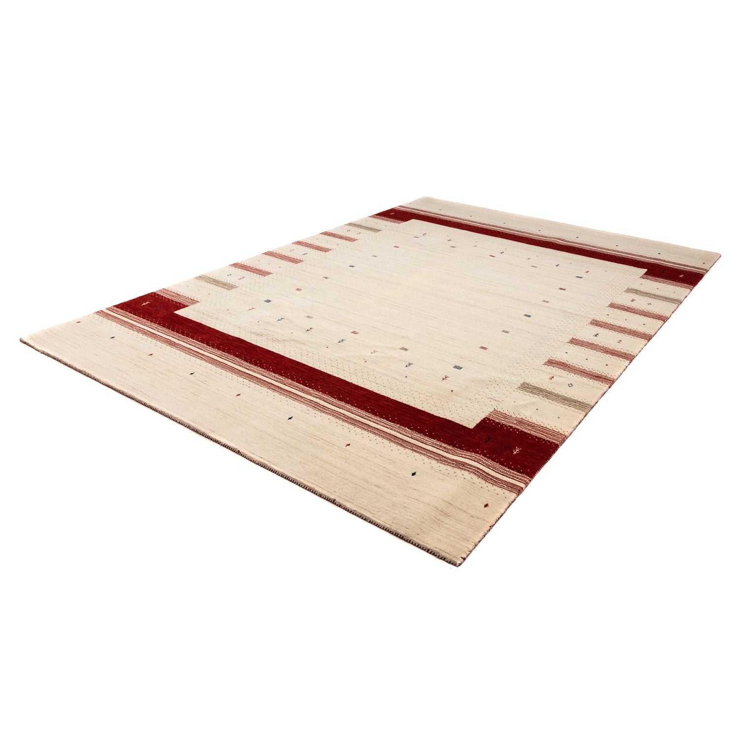 Alfombra Gabbeh - Loribaft Persa - 304 x 207 cm - beige