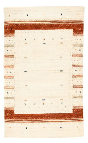 Alfombra Gabbeh - Loribaft Persa - 160 x 94 cm - beige