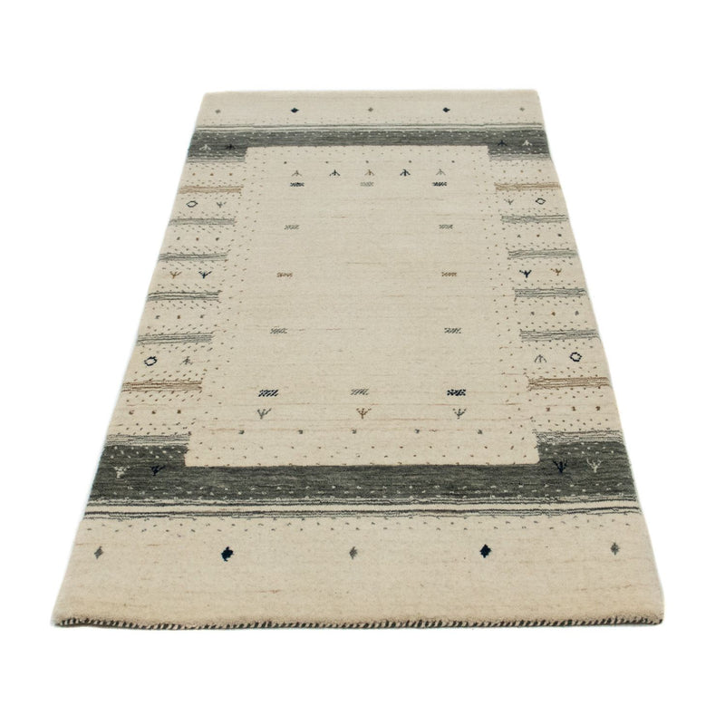 Alfombra Gabbeh - Loribaft Persa - 146 x 72 cm - beige