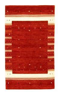 Alfombra Gabbeh - Loribaft Persa - 162 x 94 cm - rojo