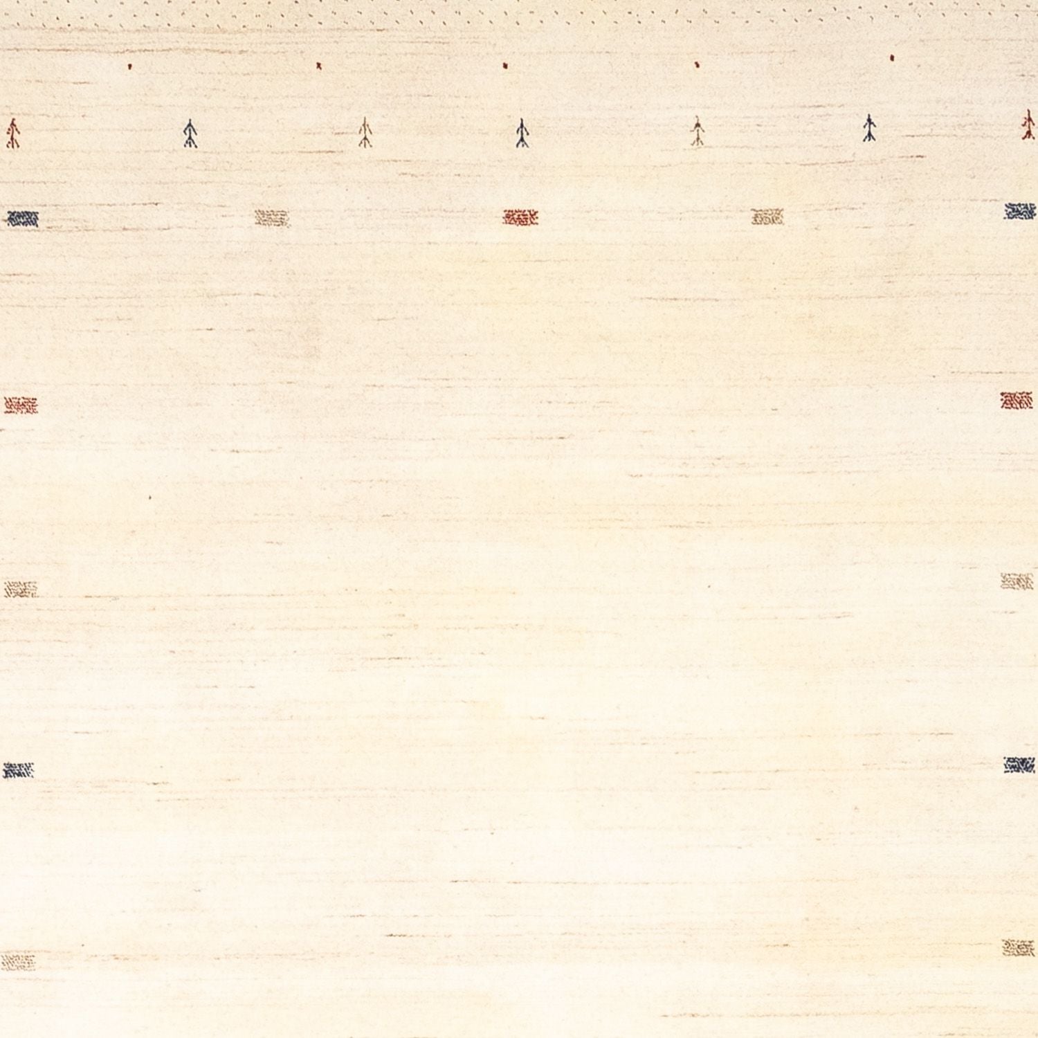 Alfombra Gabbeh - Loribaft Persa - 346 x 254 cm - beige