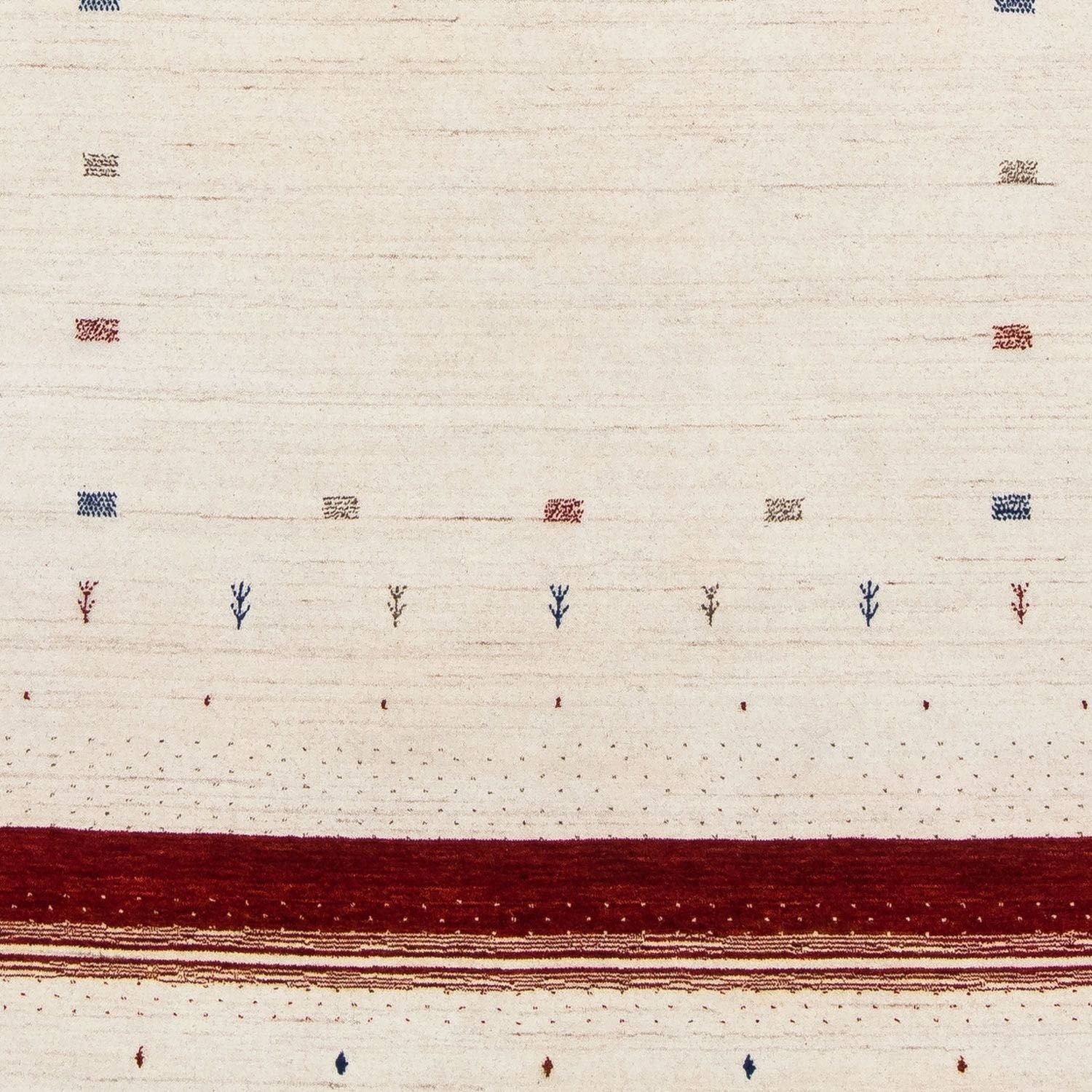 Alfombra Gabbeh - Loribaft Persa - 245 x 170 cm - beige