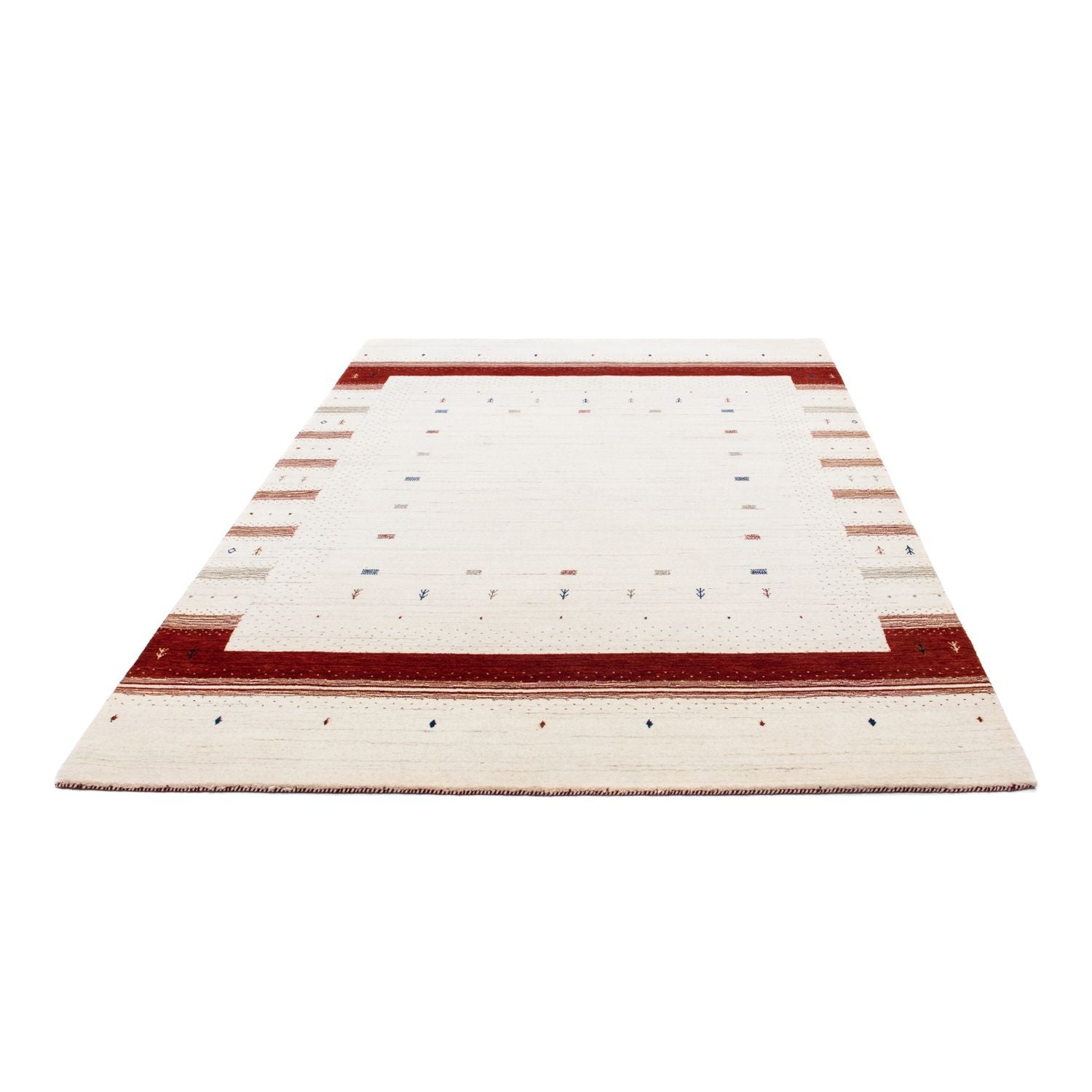 Alfombra Gabbeh - Loribaft Persa - 245 x 170 cm - beige