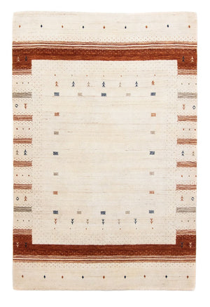 Alfombra Gabbeh - Loribaft Persa - 200 x 143 cm - beige