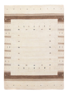 Alfombra Gabbeh - Loribaft Persa - 201 x 144 cm - beige