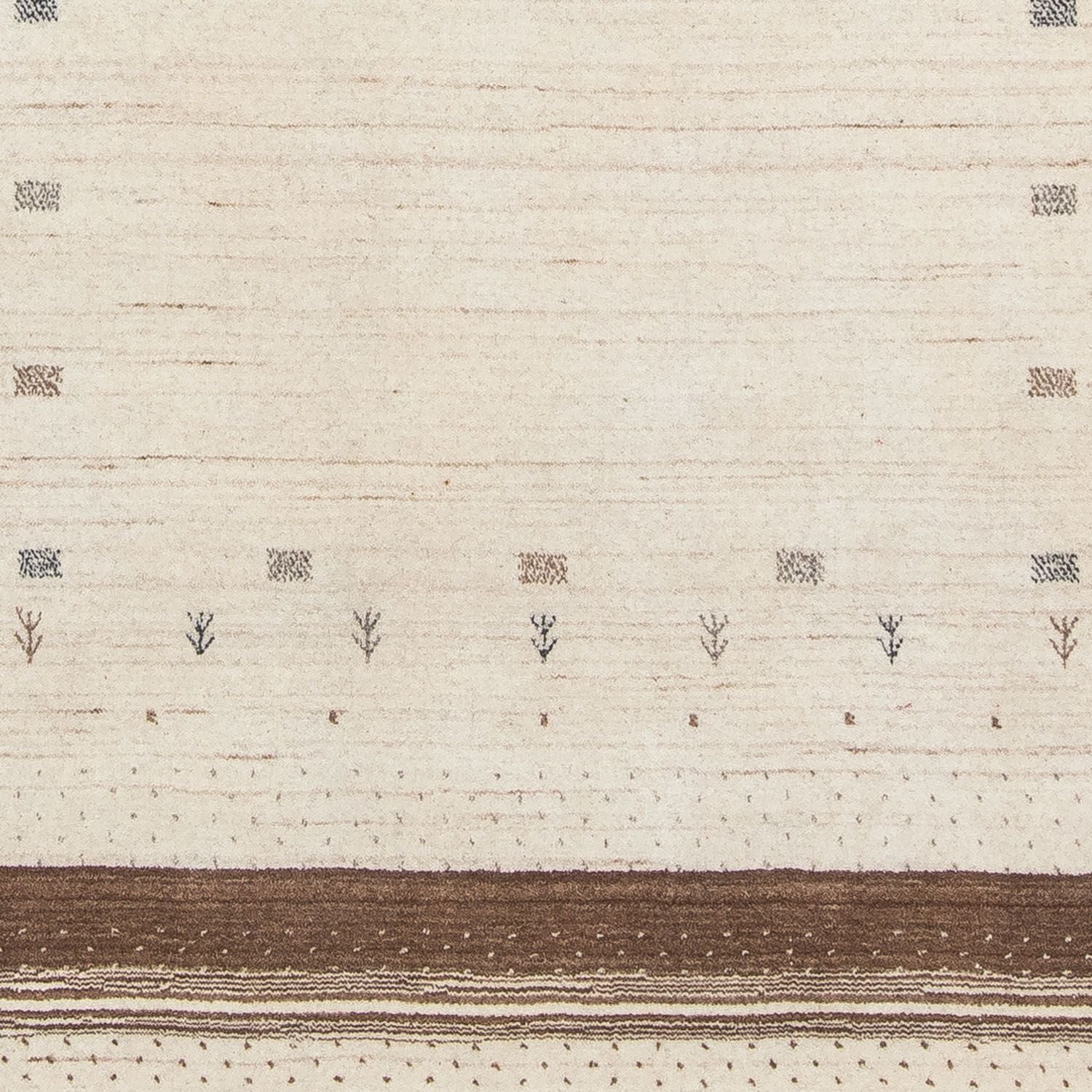 Alfombra Gabbeh - Loribaft Persa - 200 x 143 cm - beige