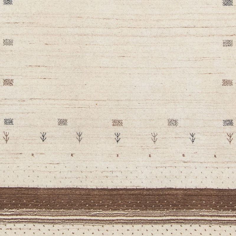 Alfombra Gabbeh - Loribaft Persa - 200 x 143 cm - beige