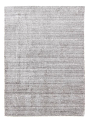 Alfombra de diseño - 202 x 143 cm - plata