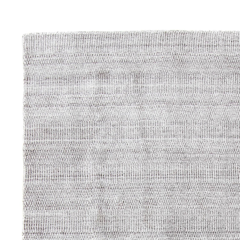 Alfombra de diseño - 202 x 143 cm - plata