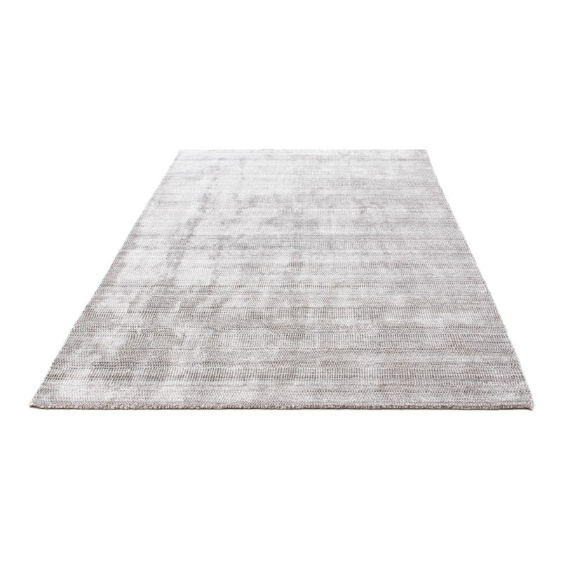 Alfombra de diseño - 202 x 143 cm - plata