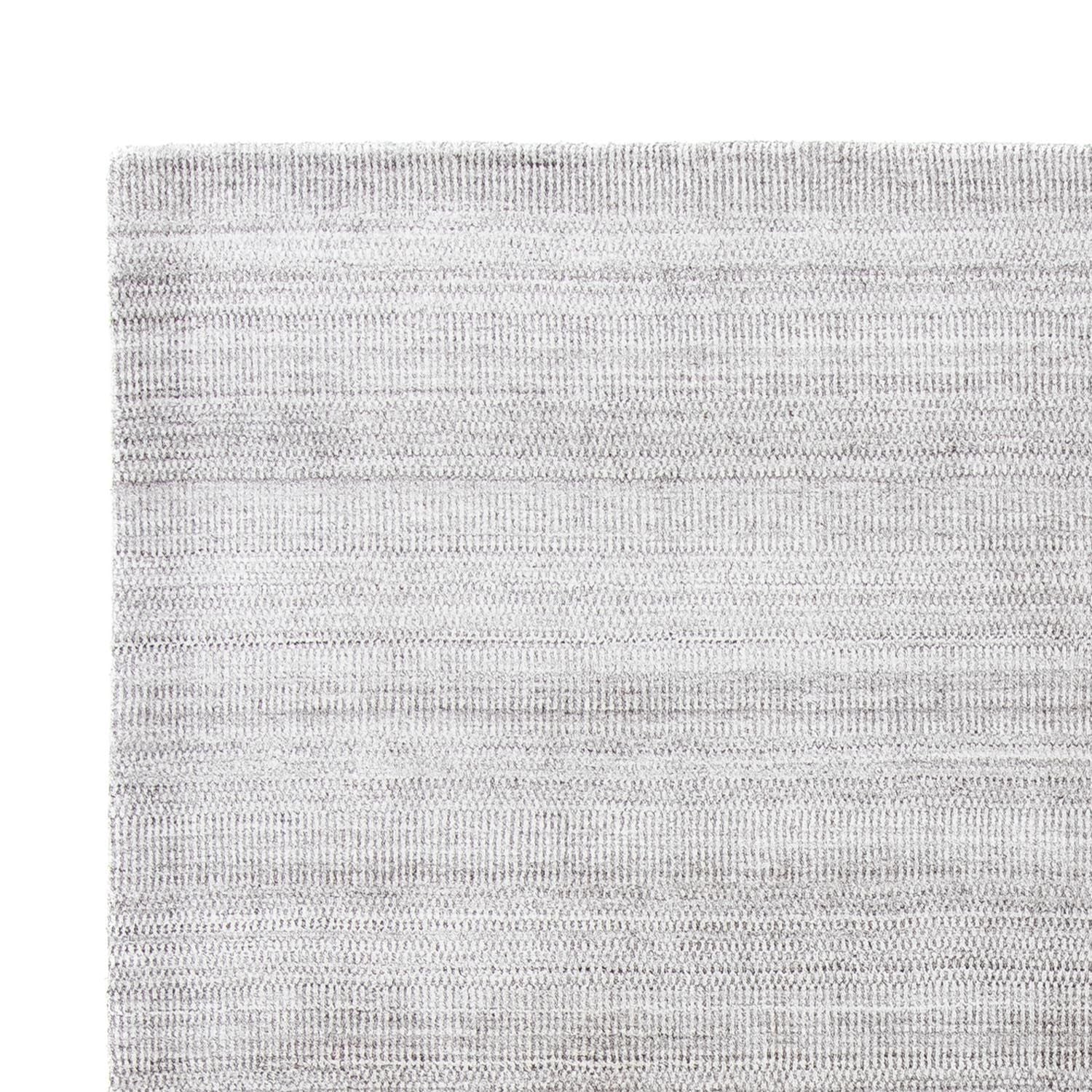 Alfombra de diseño - 243 x 177 cm - plata