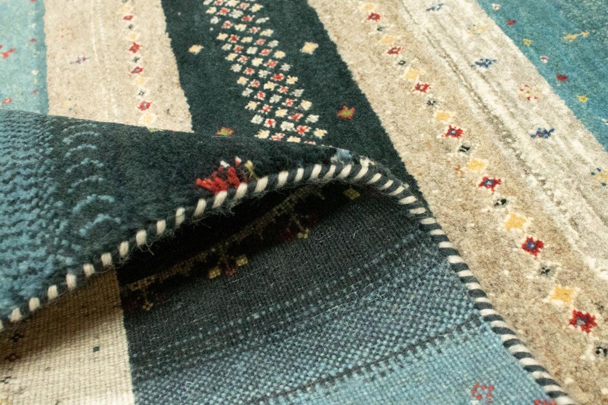 Alfombra Gabbeh - Loribaft Persa - 237 x 163 cm - multicolor