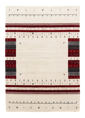 Alfombra Gabbeh - Loribaft Persa - 200 x 140 cm - beige