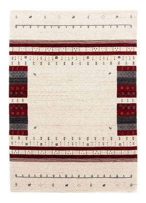 Alfombra Gabbeh - Loribaft Persa - 200 x 140 cm - beige