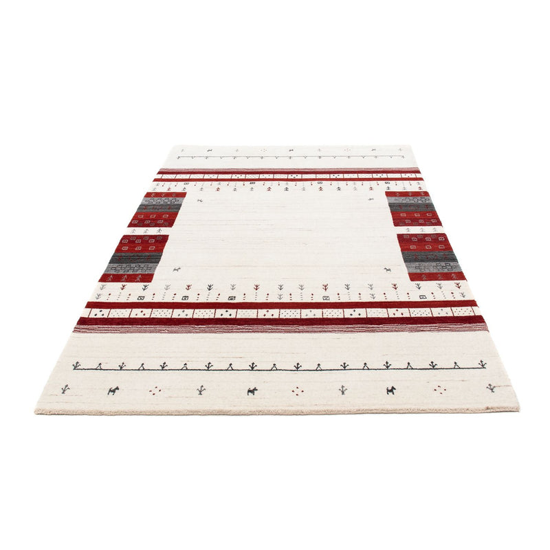Alfombra Gabbeh - Loribaft Persa - 200 x 140 cm - beige