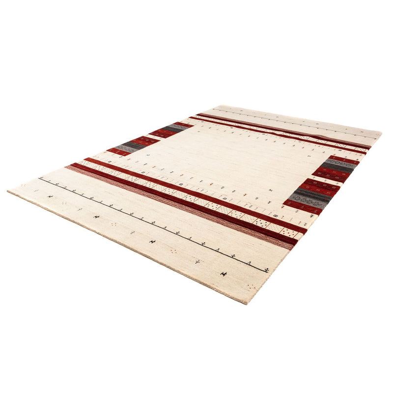 Alfombra Gabbeh - Loribaft Persa - 298 x 200 cm - beige