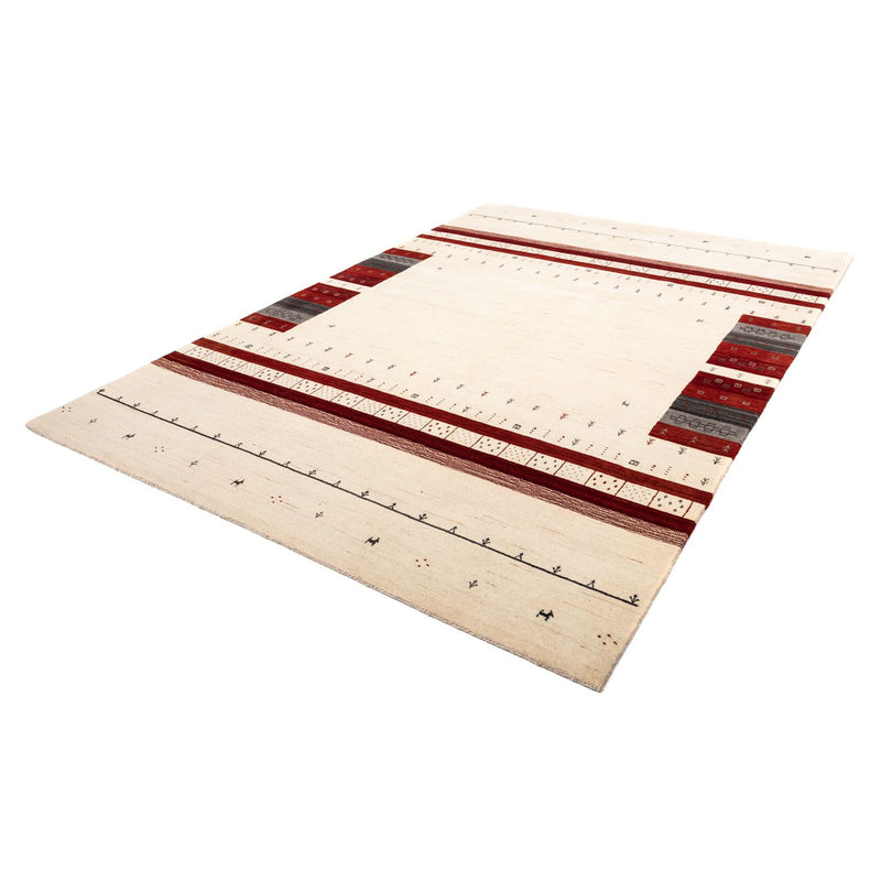 Alfombra Gabbeh - Loribaft Persa - 298 x 201 cm - beige