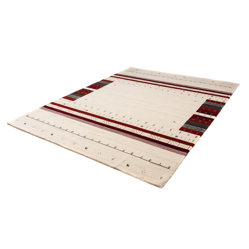 Alfombra Gabbeh - Loribaft Persa - 250 x 198 cm - beige