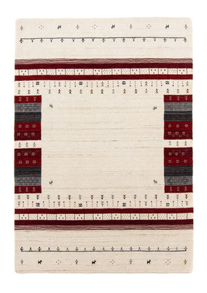 Alfombra Gabbeh - Loribaft Persa - 200 x 143 cm - beige