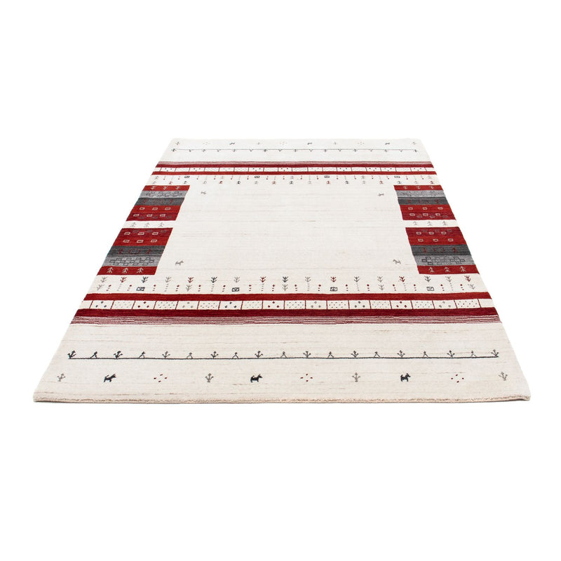 Alfombra Gabbeh - Loribaft Persa - 200 x 143 cm - beige