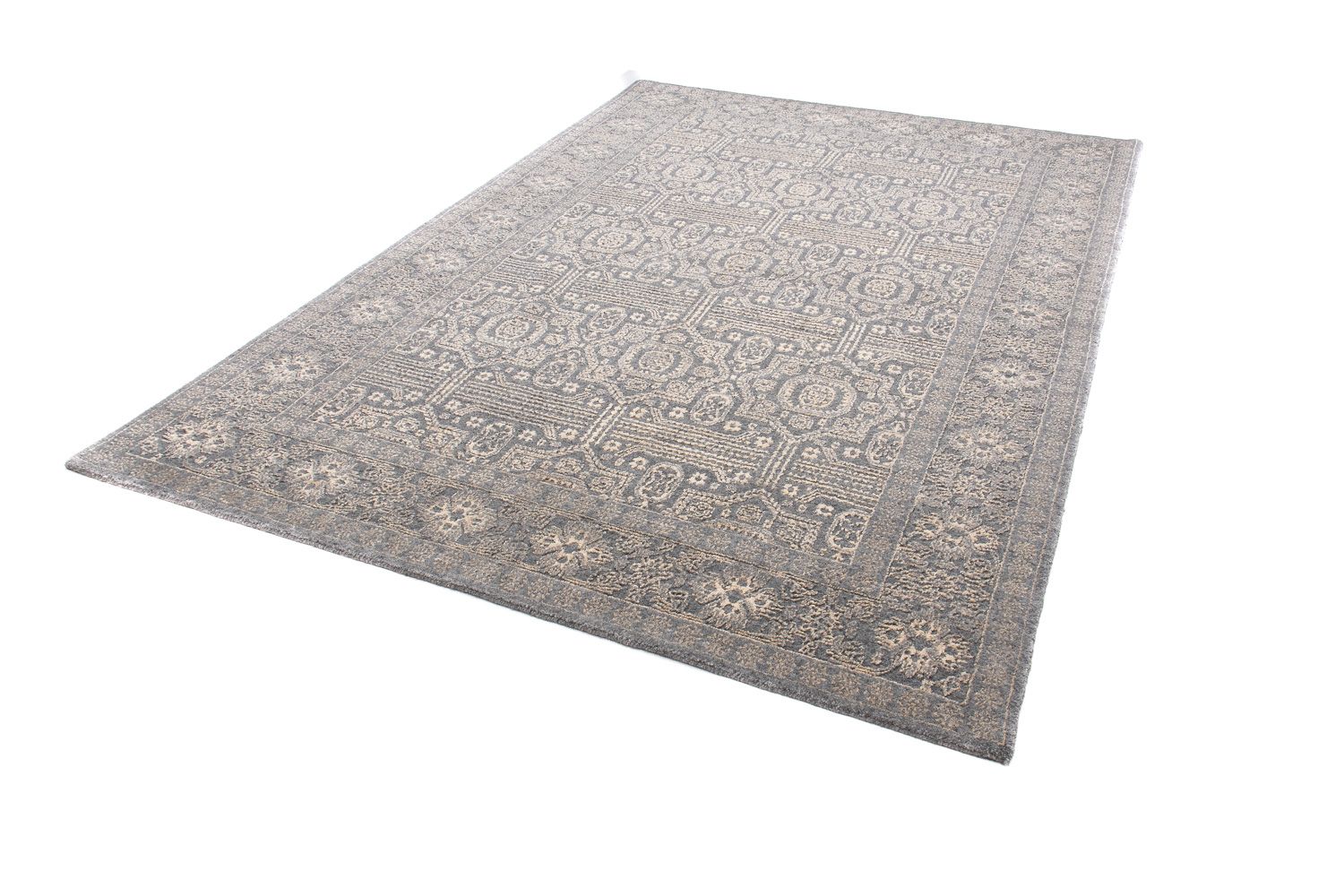 Alfombra de diseño - 242 x 162 cm - gris