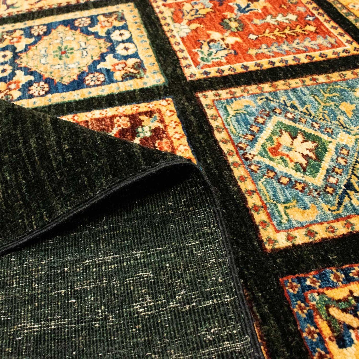 Alfombra Ziegler - 255 x 196 cm - azul oscuro