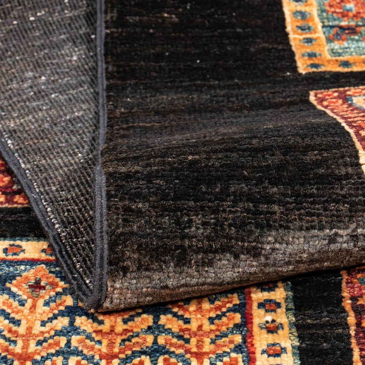 Alfombra de pasillo Alfombra Ziegler - 248 x 76 cm - azul oscuro