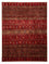 Alfombra Ziegler - 303 x 245 cm - rojo oscuro