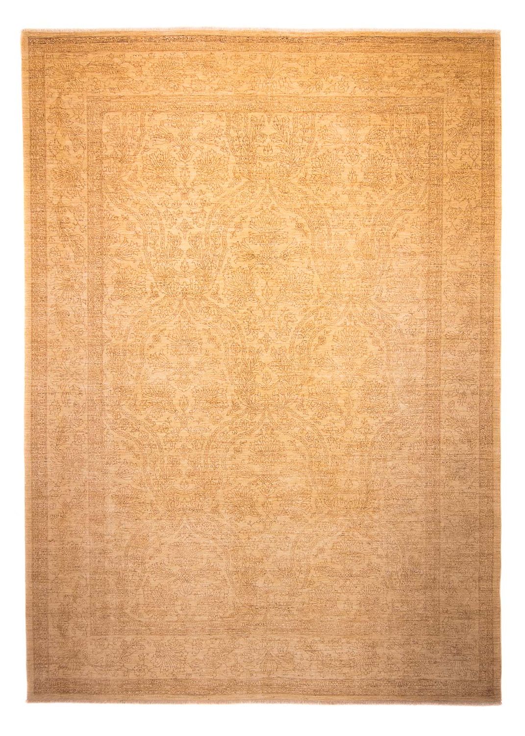 Alfombra Ziegler - 155 x 122 cm - marrón claro