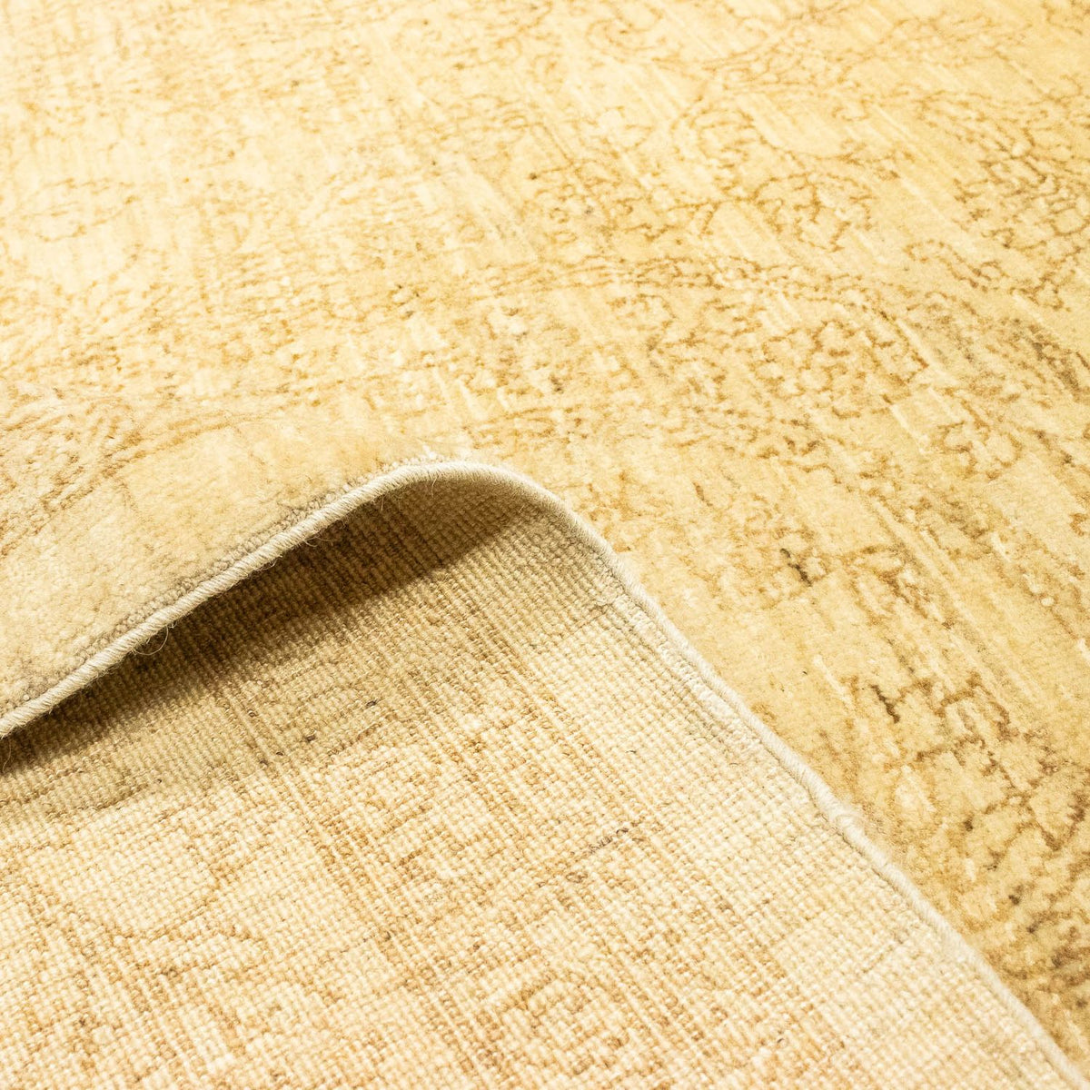 Alfombra Ziegler - 155 x 122 cm - marrón claro