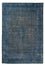 Alfombra Vintage - 386 x 290 cm - azul oscuro