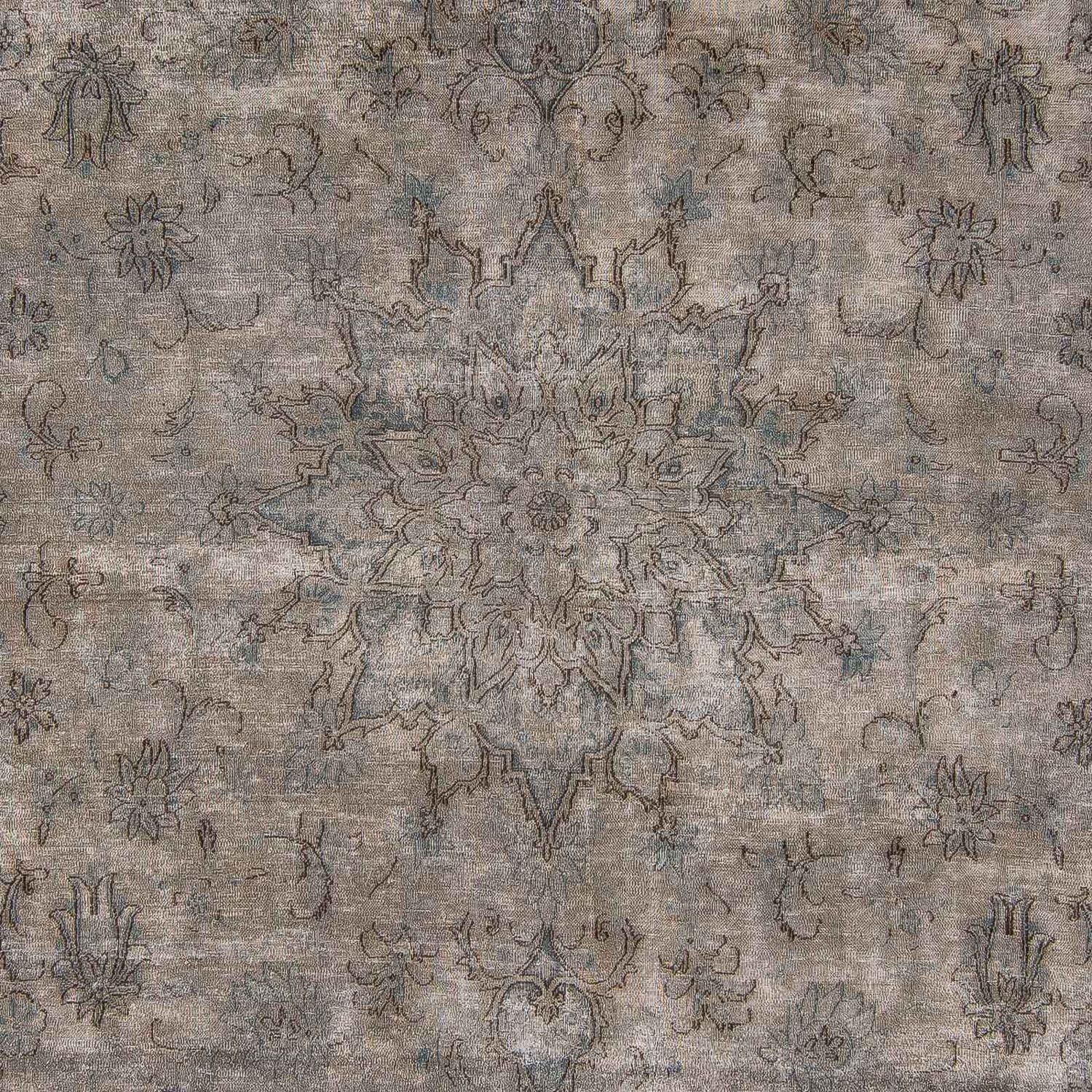 Alfombra Vintage - 389 x 290 cm - gris