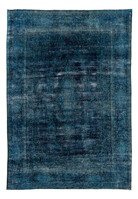 Alfombra Vintage - 384 x 293 cm - azul oscuro