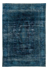 Alfombra Vintage - 384 x 293 cm - azul oscuro