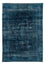 Alfombra Vintage - 384 x 293 cm - azul oscuro