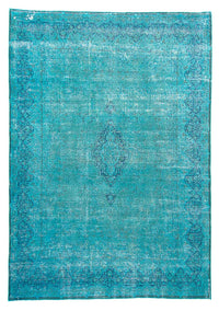Alfombra Vintage - 395 x 295 cm - azul