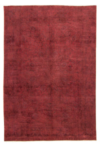 Alfombra Vintage - 393 x 285 cm - rojo oscuro