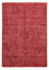 Alfombra de diseño - 210 x 156 cm - rojo oscuro