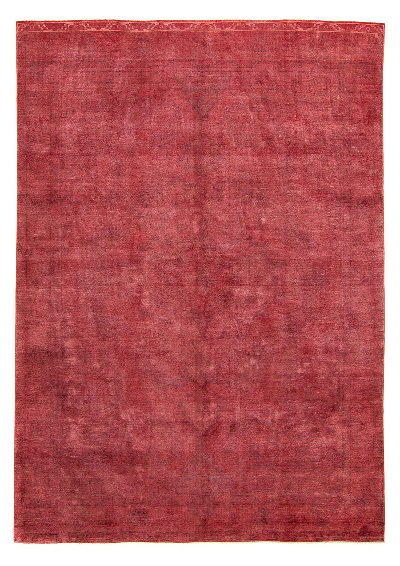 Alfombra de diseño - 210 x 156 cm - rojo oscuro